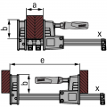 Bessey KRE150-2K - 1500mm Quick Action Revo KRE Body Clamp